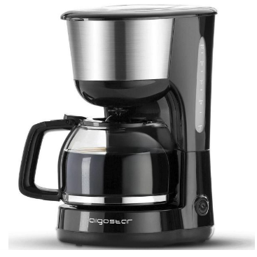 Máquina de Café Aigostar 1000W 1.25L Preto